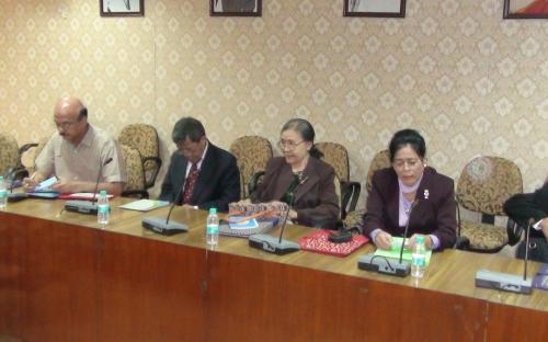 The delegation from the Human Rights Commission, Myanmar visited the commission