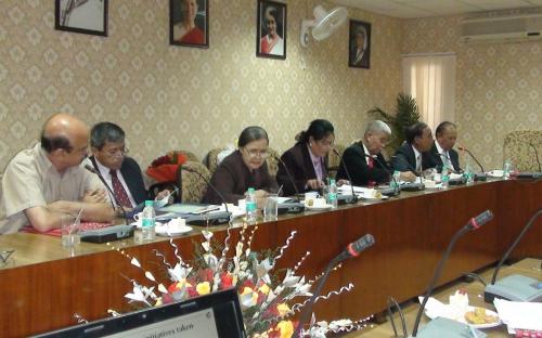 The delegation from the Human Rights Commission, Myanmar visited the commission