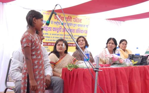 Member NCW Dr. Charu WaliKhanna and Member Hemlata Kheria were the Chief Guest at a Legal Awareness Programme, organized by Agra Jan Kalyan Sewa Samiti