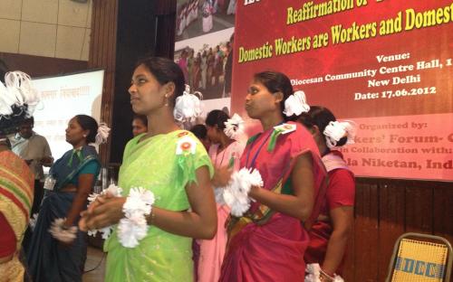 Dr.(Mrs.) Charu WaliKhanna, Member, NCW is Chief Guest at “Domestic Workers’ Day - Celebrating Anniversary of ILO Convention 189”