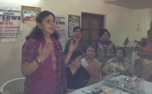 Dr. Charu WaliKhanna, Member, NCW attended the programme on the ‘Problems of the Girl Child