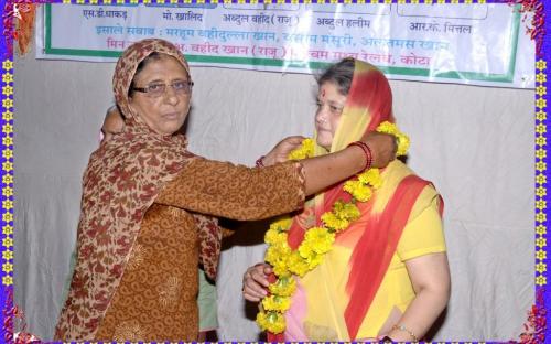 Ms. Mamta Sharma, Hon’ble Chairperson, NCW attended the Roja-Aftar party at Bundi, Rajasthan