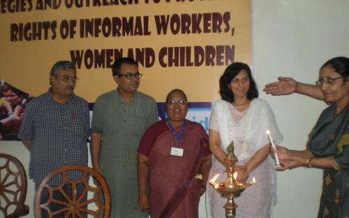 Dr. Charu WaliKhanna, Member NCW, was Chief Guest at “ National Convention on Strategies and Outreach to Protect Rights of Informal Workers, Women and Children”