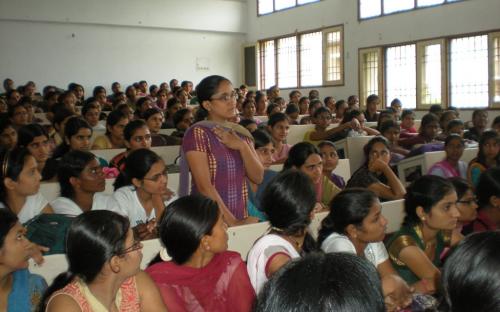 Dr Charu WaliKhanna and Ms Hemlatha Kheria visited the village Garhi Sampla in Rothak District Haryana