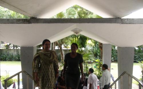 Mrs Mireille Martin, Hon’ble Minister of Gender Equality Child Development and Family welfare, Republic of Mauritius visited the Commission with H.E Dr A. K. Jagessur GOSK High Commissioner and Mrs. N. Bauhadoor Pillay Ponniswamy Second Secretary