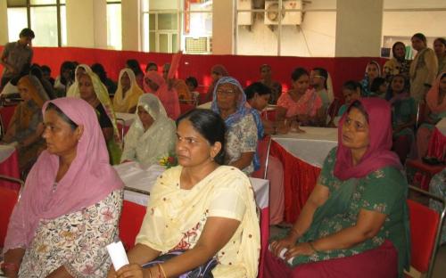 Dr. Charu WaliKhanna Member NCW, Chief Guest at legal awareness camp on “Reproductive Health Rights, Foeticide, Infanticide, PC & PNDT Act, 1994, and The Medical Termination of Pregnancy ACT” held on 21 and 22 September, 2012