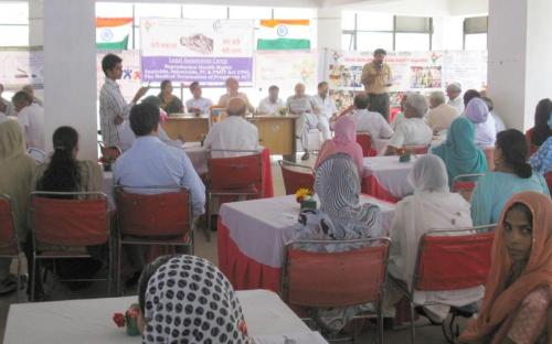 Dr. Charu WaliKhanna Member NCW, Chief Guest at legal awareness camp on “Reproductive Health Rights, Foeticide, Infanticide, PC & PNDT Act, 1994, and The Medical Termination of Pregnancy ACT” held on 21 and 22 September, 2012