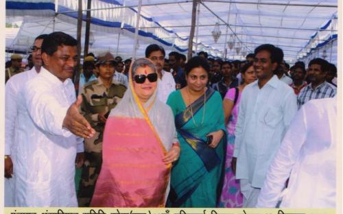 Ms. Mamta Sharma, Hon’ble Chairperson and Ms. Shamina Shafiq, Member, NCW attended the group marriage ceremony arranged by “Panchayat Ansariyan Samiti, Kota”