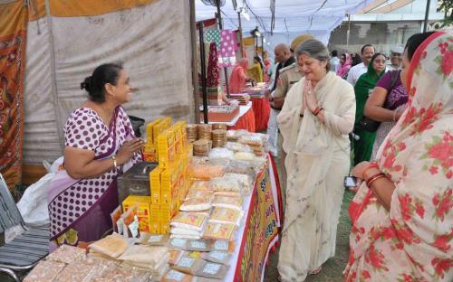 Ms. Mamta Sharma, Hon’ble Chairperson, NCW inaugurated the “Mahila Swablamban Deepawali Mela”