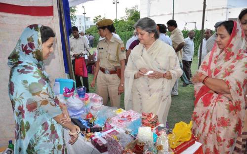 Ms. Mamta Sharma, Hon’ble Chairperson, NCW inaugurated the “Mahila Swablamban Deepawali Mela”