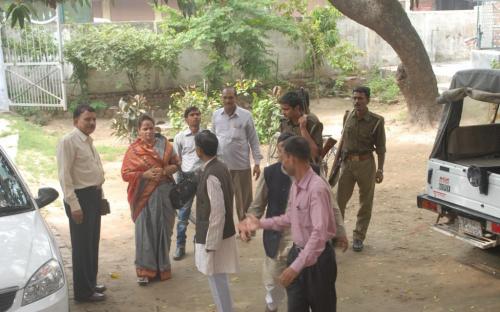 Mrs. Nirmala Samant Prabhavalkar visited Varanasi as per the National Commission for Women’s mandate to assess the infrastructure and living conditions of the inmates of the government run dwelling places for women