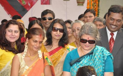 Ms. Mamta Sharma, Hon’ble Chairperson, NCW was the chief Guest and inaugurated the welfare exhibition; organize by Himveer Wives Welfare 