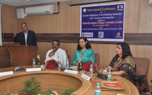 Dr. Charu WaliKhanna Member, NCW was Chief Guest at Valedictory Session of International Conference on Gender Relations in Developing Societies: A 21st Century Perspective at New Delhi