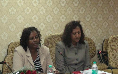 A delegation from Republic of Ethiopia headed by H. E. Mrs. Zenebu Tadesse, Minister of Women and Children and Youth Affairs visited National Commission for Women