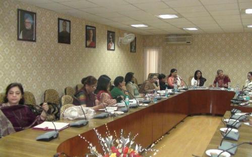 National Commission for Women Chairperson Smt. Mamta Sharma and Members have interactive session with representatives of National Women Organisations