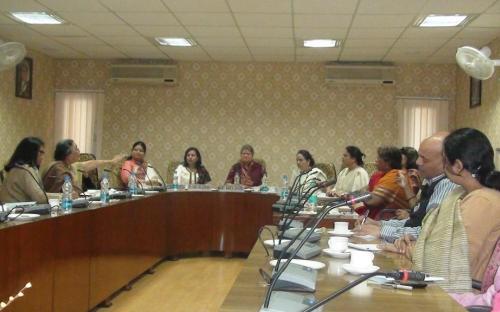 National Commission for Women Chairperson Smt. Mamta Sharma and Members have interactive session with representatives of National Women Organisations