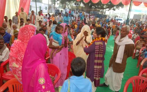 Ms. Shamina Shafiq, Member, NCW attended a Legal Awareness Program at Sakran, Uttar Pradesh