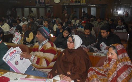 Ms. Shamina Shafiq, Member, NCW attended as Chief Guest - Sangoshti and Abhinandan Samaroh during a programme on “Krishi Vikas main Aakashwani ki Bhumika” orgnsied by Media Association, Meerut