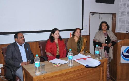 Dr. Charu WaliKhanna, Member NCW was Chief Guest at the Programme on “Gender Sanitations & Code of Conduct at Work Place” for employees of THDCIL at Corporate HRD Centre, Rishikesh (UK)