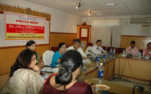 Chairperson, NCW visited Orissa