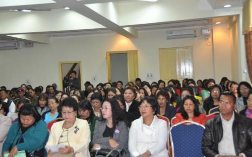 Ms. Wansuk Syiem, Member, NCW was chief guest at a seminar on “Rape and Human Trafficking” on 1st February, 2013 at Aizwal