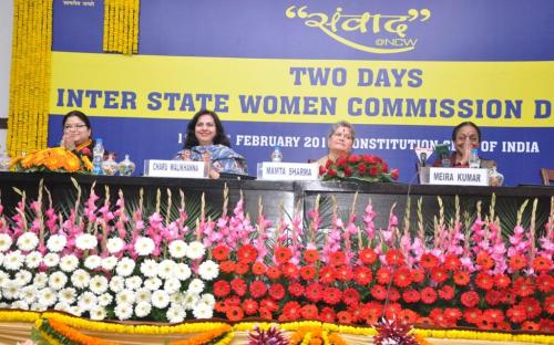 NCW organized SAMVAAD@ncw, the Two Day Inter -State Women Commission Dialogue coordinated by Member Shamina Shafiq