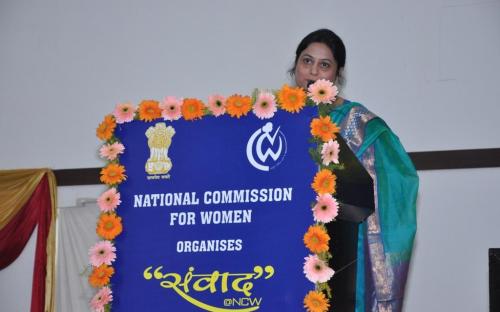 NCW organized SAMVAAD@ncw, the Two Day Inter -State Women Commission Dialogue coordinated by Member Shamina Shafiq