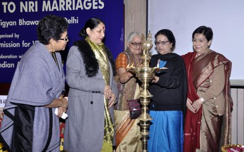 National Seminar on “ISSUES RELATING TO NRI MARRIAGES” Photo(S)