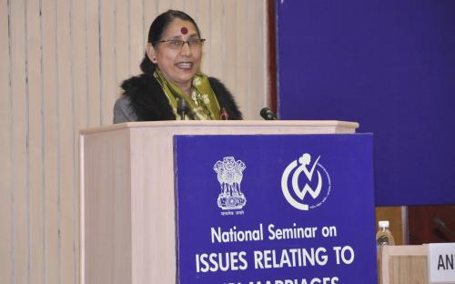 National Seminar on “ISSUES RELATING TO NRI MARRIAGES” Photo(S)