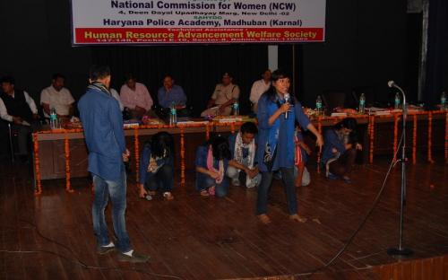 NCW organized Training and Sensitisation Programme for Police in case of Violence Against Women on 18.03.2013.