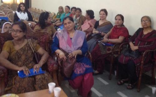 Dr. Charu WaliKhanna, Member NCW was Chief Guest at the Workshop on ‘Gender Sensitization and Committee against Sexual Harassment’ organized by Aligarh Muslim Teachers Association (AMUTA), Aligarh, Uttar Pradesh