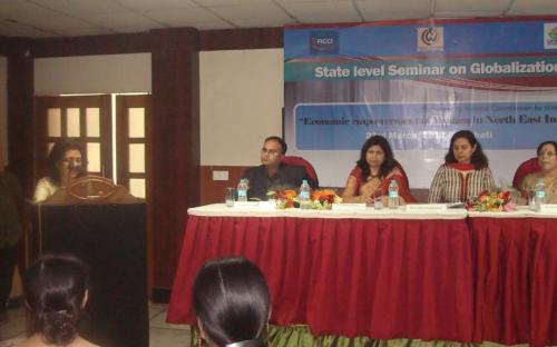 Dr. Charu WaliKhanna, Member, NCW was Chief Guest at seminar on ‘Globalization viz-a-viz Economic Empowerment of Women in North East India’ held at Guwahati, Assam
