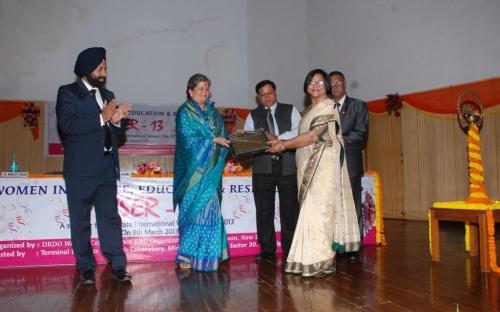 Ms. Mamta Sharma, Hon’ble Chairperson, NCW was the chief guest at Women in Science, Education & Research – WISER -13, A seminar to celebrate International Women’s Day Chandigarh 