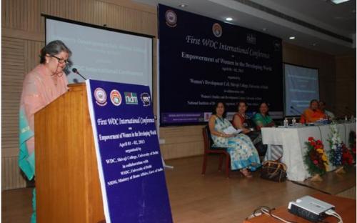 Ms. Mamta Sharma, Hon'ble Chairperson, NCW was the chief guest at First WDC International Conference on “Empowerment of Women in Developing World”
