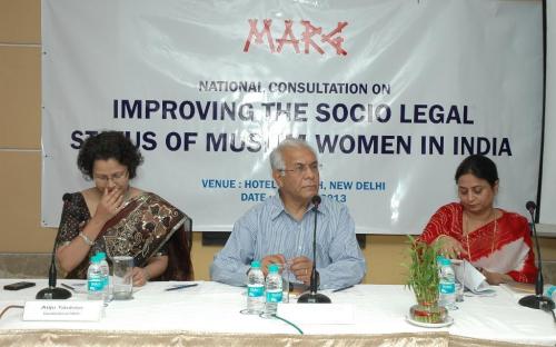 Ms. Shamina Shafiq, Member, NCW attended National Consultation on Muslim Women in India held on 3rd April, 2013