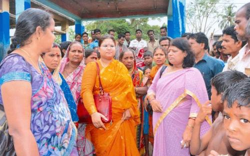 Ms Hemlata Kheria, Member, NCW visited Niladriparad and Barbara Panchayat in Banpur Block, Odisha