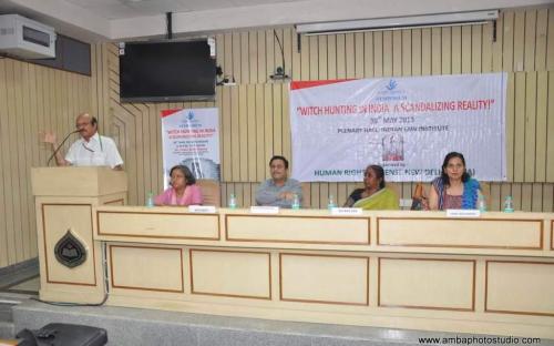 Dr. Charu WaliKhanna, Member, was Chief Guest and Keynote Speaker at symposium on ‘Witch Hunting In India – A Scandalizing Reality’ organized by Human Rights Defense (India) at Indian Law Institute, New Delhi