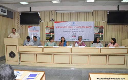 Dr. Charu WaliKhanna, Member, was Chief Guest and Keynote Speaker at symposium on ‘Witch Hunting In India – A Scandalizing Reality’ organized by Human Rights Defense (India) at Indian Law Institute, New Delhi