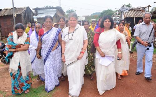 NCW Chairperson Mamta Sharma undertook a two-day visit of Odisha