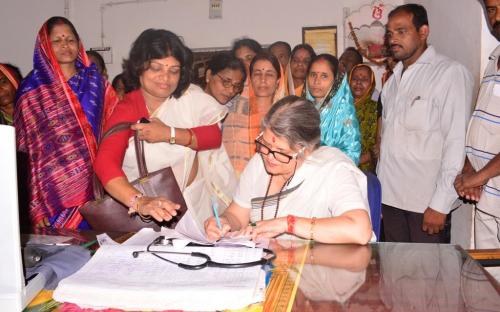 NCW Chairperson Mamta Sharma undertook a two-day visit of Odisha