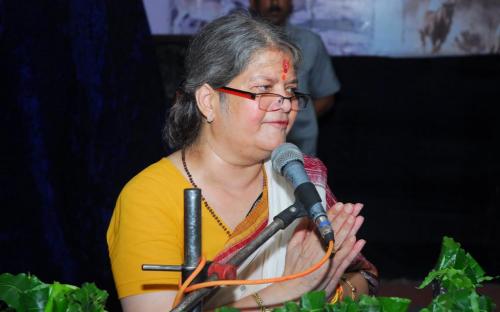 Smt. Mamta Sharma, Hon’ble Chairperson, NCW was Chief Guest at Inauguration of Rajasthani Lekhika Sameelan