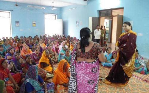 Ms. Hemlata Kheria, Member, NCW visited in Bagidauda Panchayat and Ghatol Panchayat, Banswara, Rajasthan