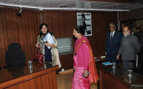 Dr. Charu WaliKhanna, Member, NCW was Chief Guest at the Workshop on "Prevention of Sexual Harassment at Workplace"