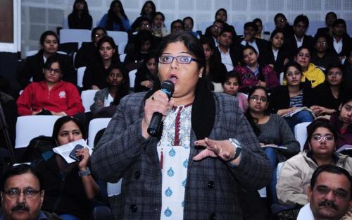 Smt. Mamta Sharma, Chairperson, NCW attended a State Level Workshop on “Role of Media in Women Issues – A Complete Paradigm Shift Needed” at IIIM Mansarovar, Jaipur