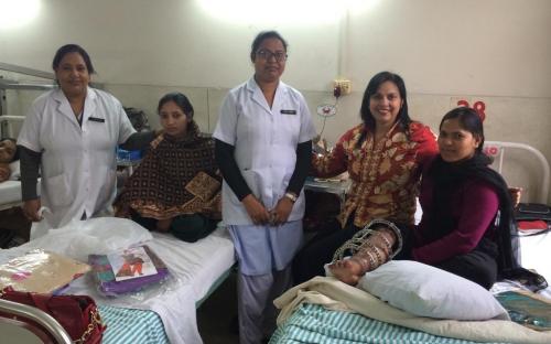 Dr. Charu WaliKhanna, Member, NCW, visited St. Stephen's Hospital