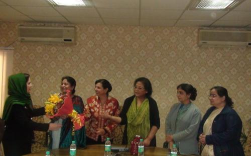 A delegation from Afghanistan visited National Commission for Women and discussed the status of Women in India and Afghanistan