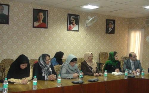 A delegation from Afghanistan visited National Commission for Women and discussed the status of Women in India and Afghanistan