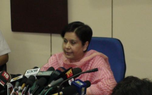 Press conference of Ms. Yasmeen Abrar, Acting Chairperson, NCW