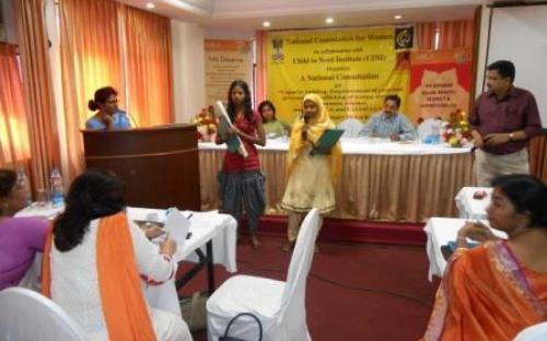 Dr. Charu WaliKhanna, Member was Chief Guest in the National Consultation to review Rajiv Gandhi Scheme for Empowerment of Adolescent Girls – SABLA