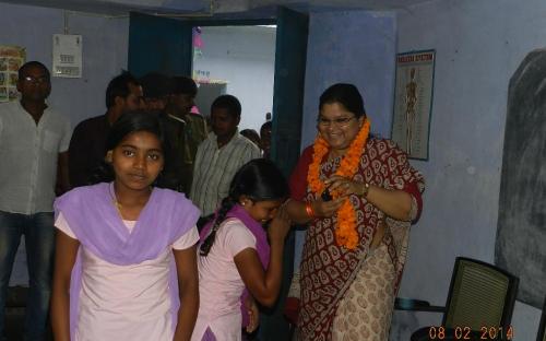 Ms. Hemlata Kheria, Member, NCW visited Kasturba Gandhi Vidyalaya for Dalit girls at Dulhin Bazar, Patna, Bihar